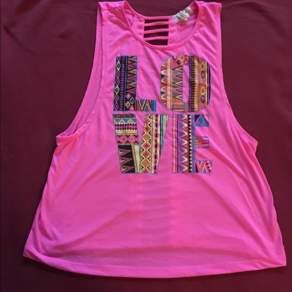 Neon LOVE tank