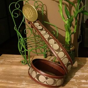 Authentic Coach Belt