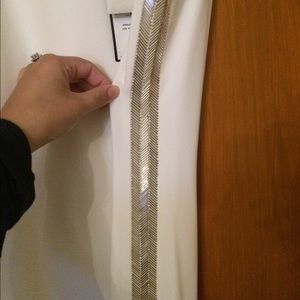 Brand new bcbg white dress