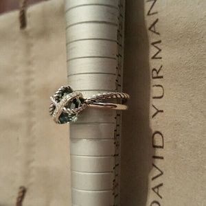 David Yurman Wrap Ring with Diamonds