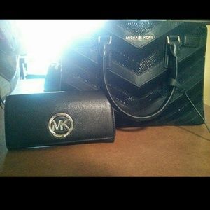 Michael Kors purse and wallet