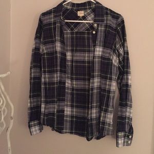 J.Crew flannel patterned cotton shirt