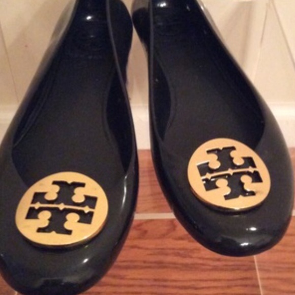 SOLD Authentic Tory Burch Reva Jelly Flats 7