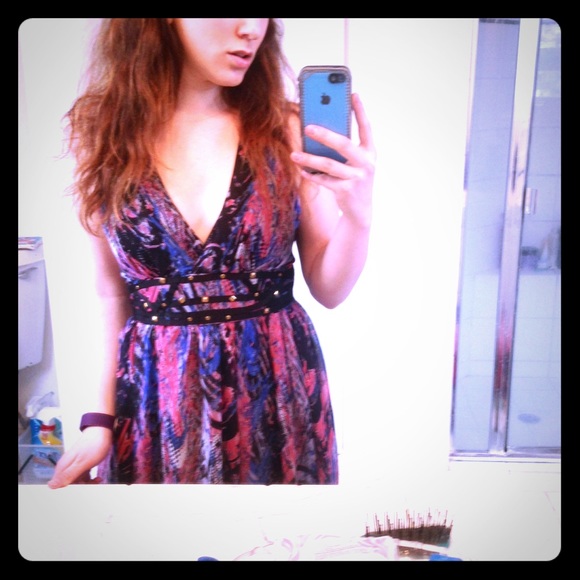 XOXO Chiffon Maxi Dress