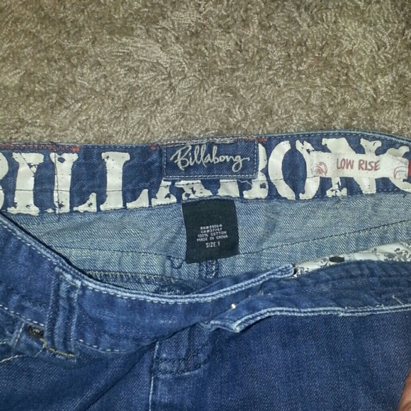 BILLABONG  Jean mini skirt size 1 - Picture 3 of 3