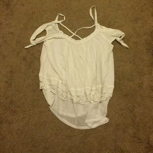 White free people shirt
