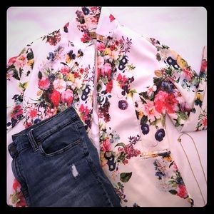 Floral Blazer