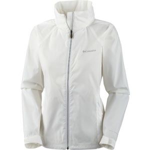 White Columbia rain jacket/windbreaker