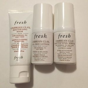 Fresh Umbrian Clay Mattifying Skincare Set
