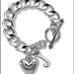 Heart pave bracelet