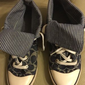 Coach denim sneaker