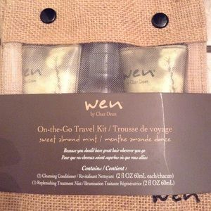 Wen travel hair kit! almond mint!