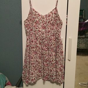 Spring floral dress