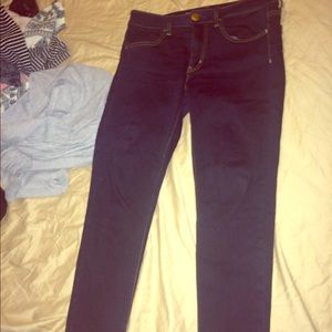SKINNY DARK WASH JEANS