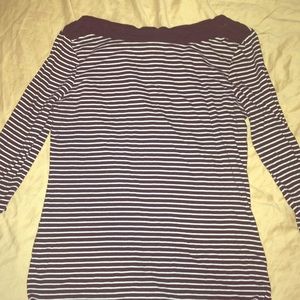 black and white long sleeve