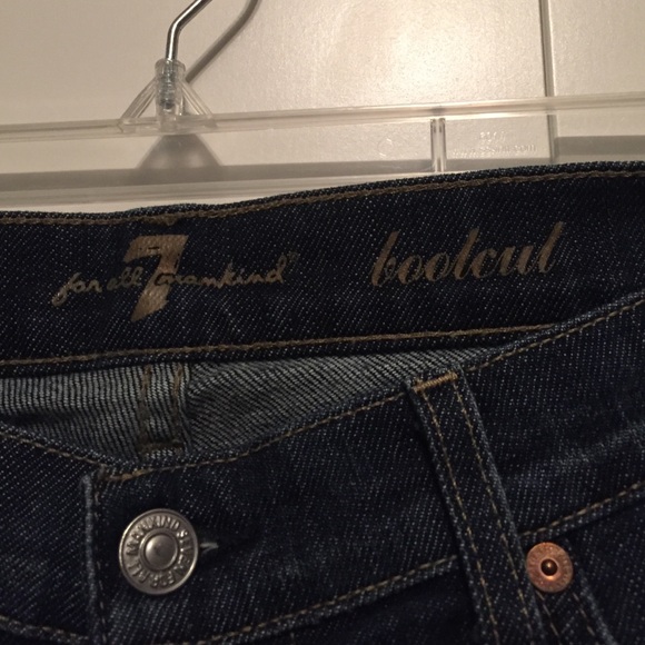 7 For All Man Kind size 7 boot cut jeans