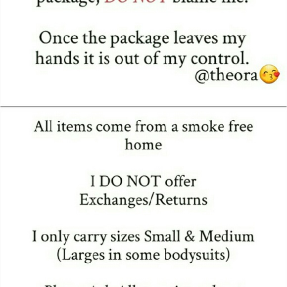 My rules