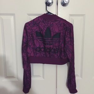 Adidas x pharrell williams cropped windbreaker