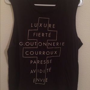 Urban Outfitters Truly Madly Deeply Muscle Tee