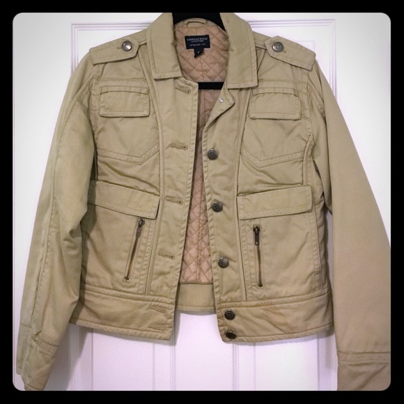 SOLD American eagle tan jacket