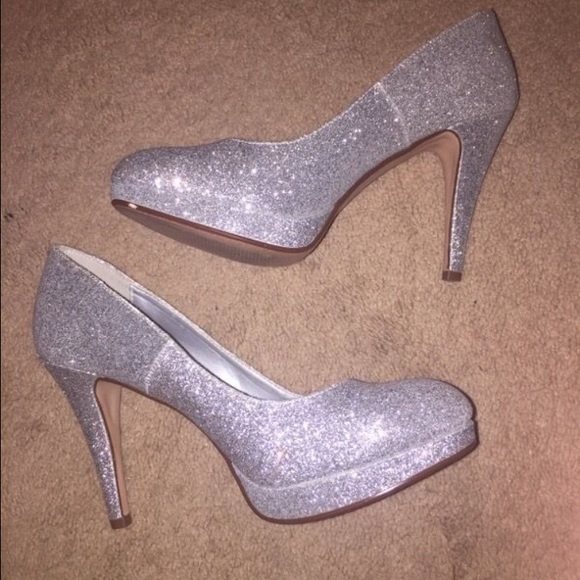 Glittery heels