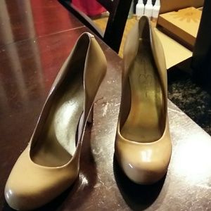 Tan heels,  super comfy!