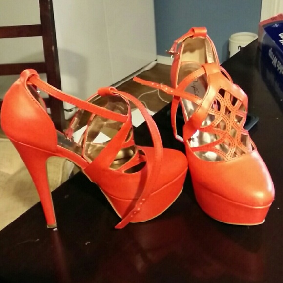 Sexy strap heels
