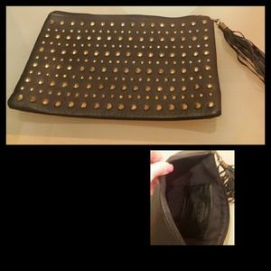 FOREVER XXI STUDDED CLUTCH