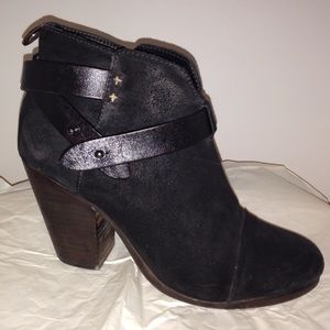 Rag&Bone Harrow suede ankle boots. Sz37.5