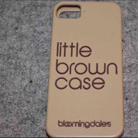 5/5s Bloomingdales rubber iPhone case