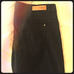 Navy Blue Zara Skinny Jeans