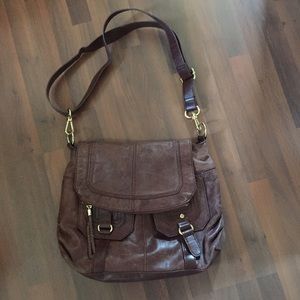 The Sak Genuine Leather Messenger Bag