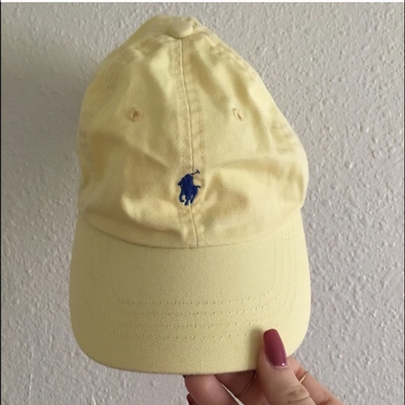 Yellow Polo hat