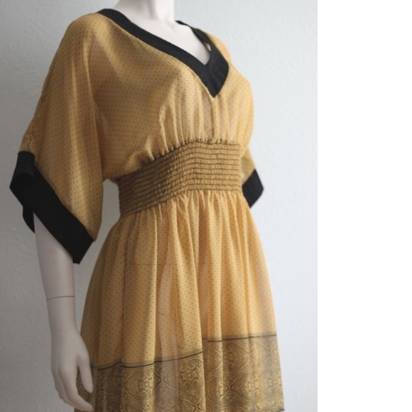Elegant sheer dress/top