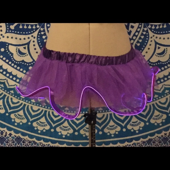 💗Purple LED Light Up Rave Tutu💗