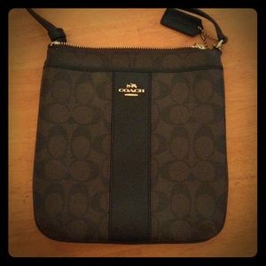 Coach cross-body purse