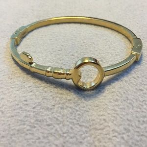 Fossil Key Bangle