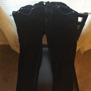 Regular Dark Denim Jeans