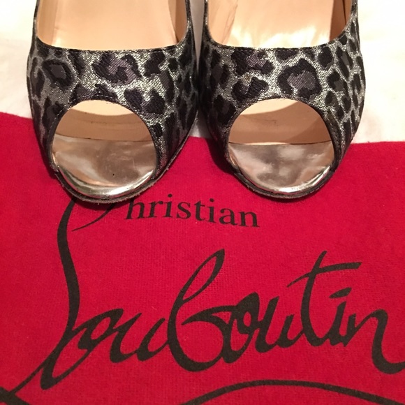 $995 YOYO ZEPPA PEEP TOE 100 PUMPS EURO 38 - Picture 4 of 4