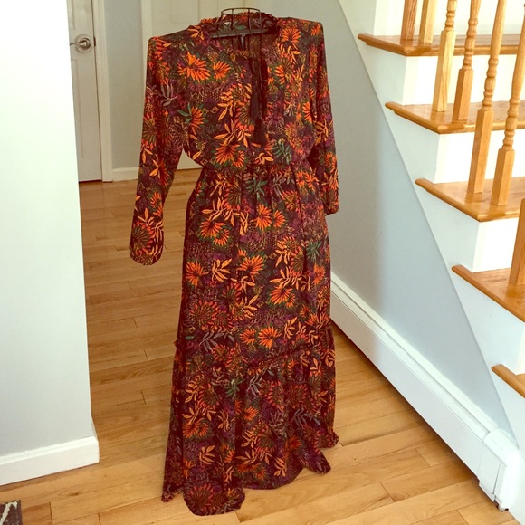 Floor length dress