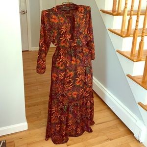 Floor length dress