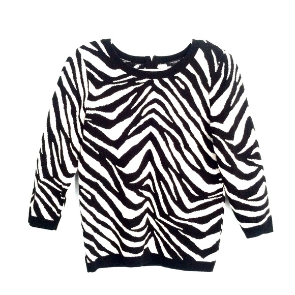 Banana republic wool blend zipper back sweater