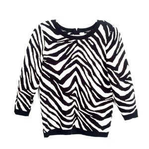 Banana republic wool blend zipper back sweater