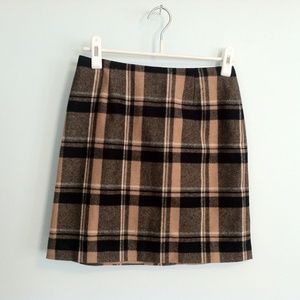 Petite Ann Taylor wool blend skirt, size 4