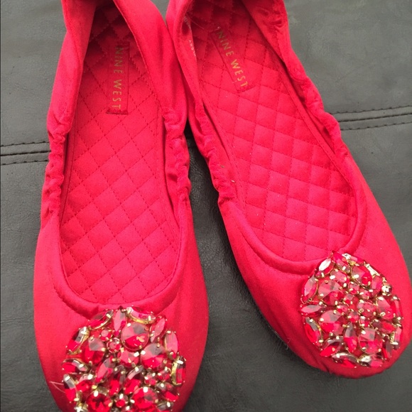 Nine West ballet flats size 8