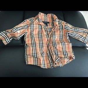 Buberry baby Shirt (6mon)
