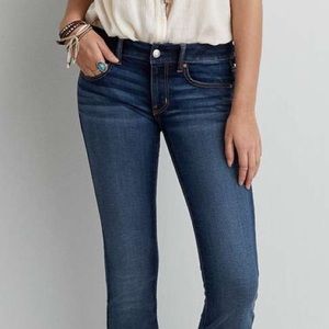 AE jeans, boho artist flare size 8 reg