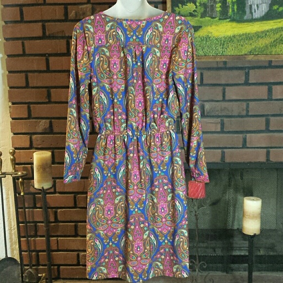 🚫SOLD!🚫 MERONA - Gorgeous Long Sleeve Dress - Picture 2 of 4