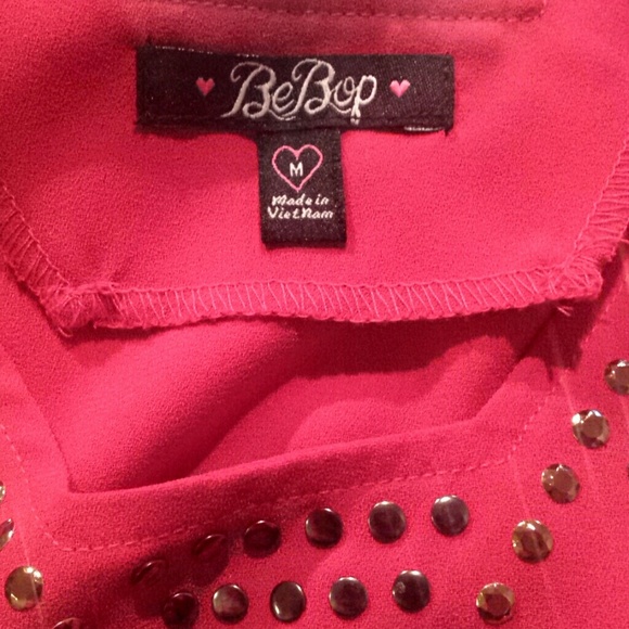 🚫SOLD!!🚫 BEBOP - Cherry Red Dress Size Medium - Picture 3 of 4