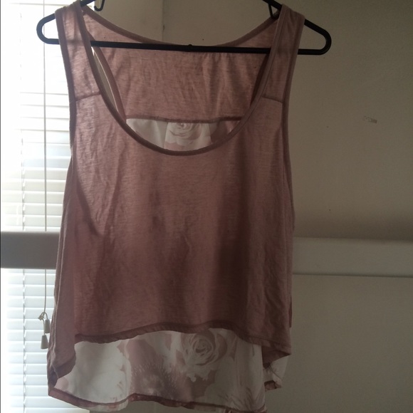 Floral AE Crop Tank